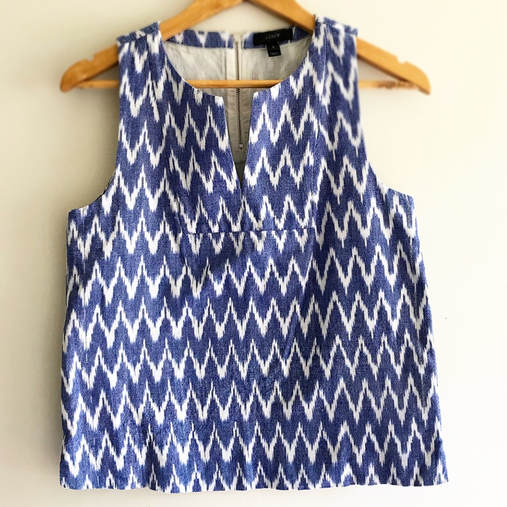 J,crew Chevron Top